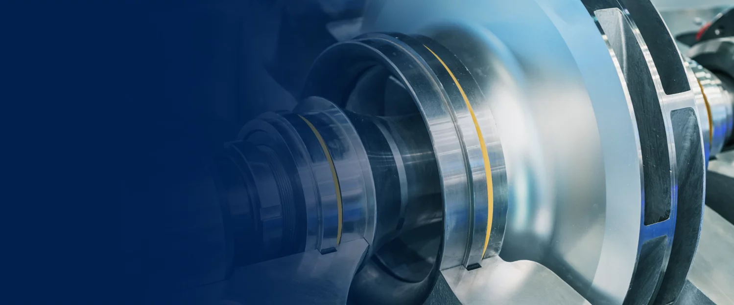 Pumps & Compressor industry header image consisting of compressor