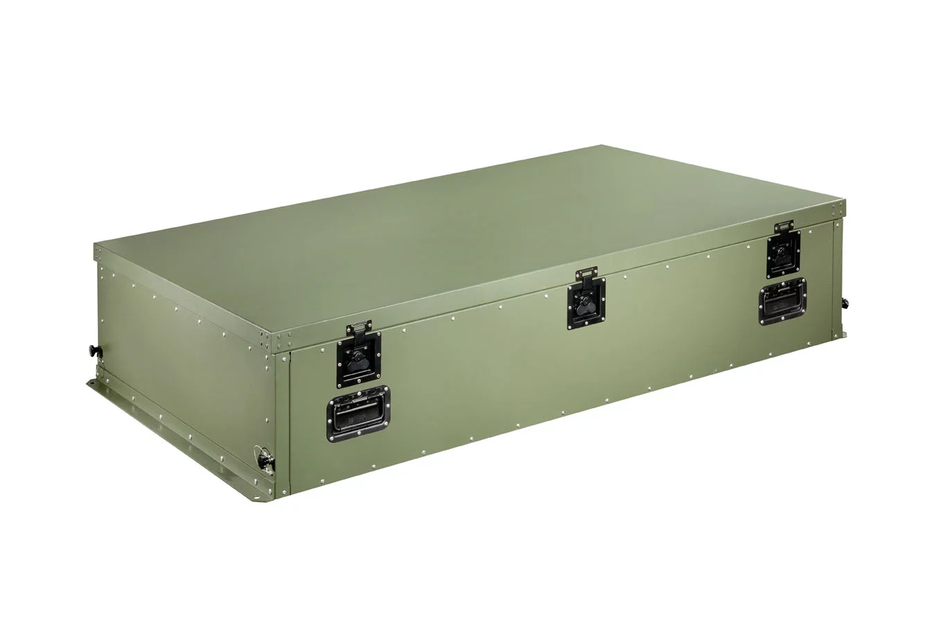  Closed transport and storage box for the ZKB‑20/18 tent air conditioner by Weiss Defence in robust military design