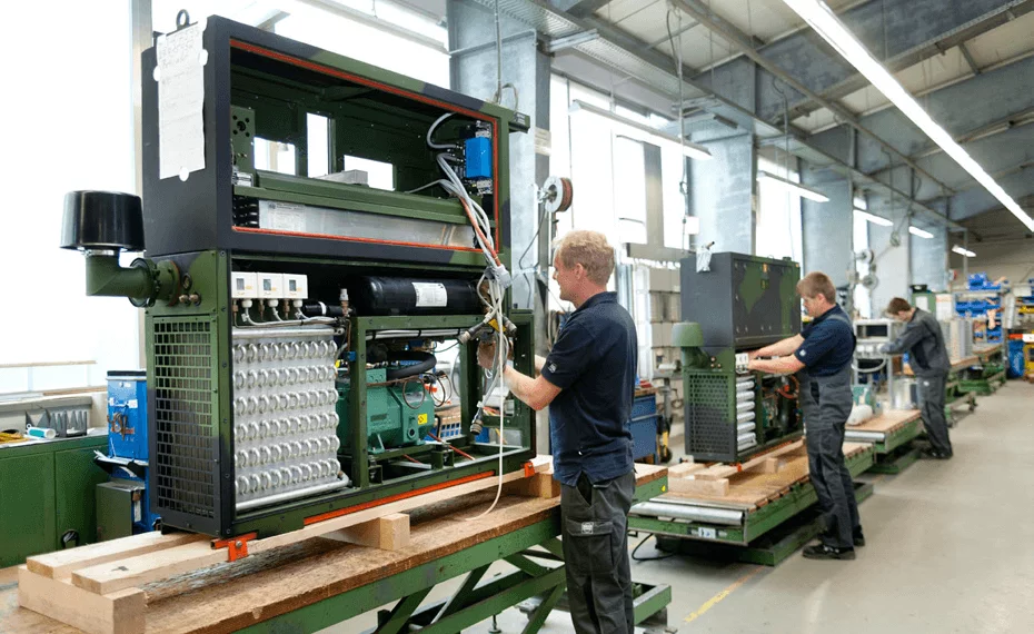  Overhaul and maintenance of military technical systems at the WEISS Defence factory