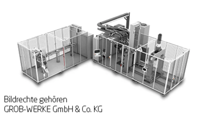 Automatisierte Produktionsanlage für Brennstoffzellen‑Module in der industriellen Brennstoffzellen‑Produktion unter Reinraumbedingungen