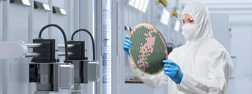 Wafer handling in a cleanroom for semiconductor manufacturing and thermal processing