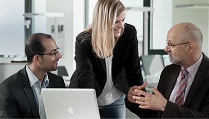 Experienced Weiss Technik employee in a modern technical workplace