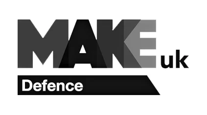  Make UK Defence logo representing Weiss Technik's membership and collaboration in the defence industry