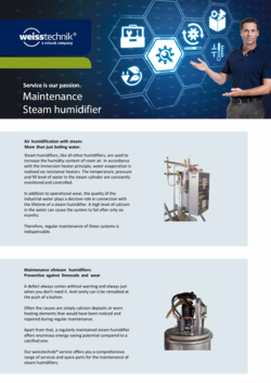 weiss-technik-service-datasheet-maintenance-steam-humidifier.pdf