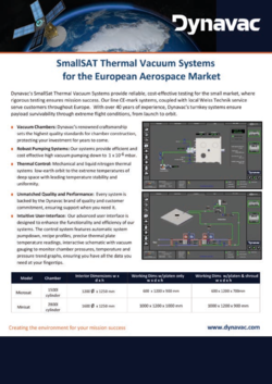 Thermal Vacuum Chamber Microsat
