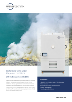 Technical Brochure EmissionEvent