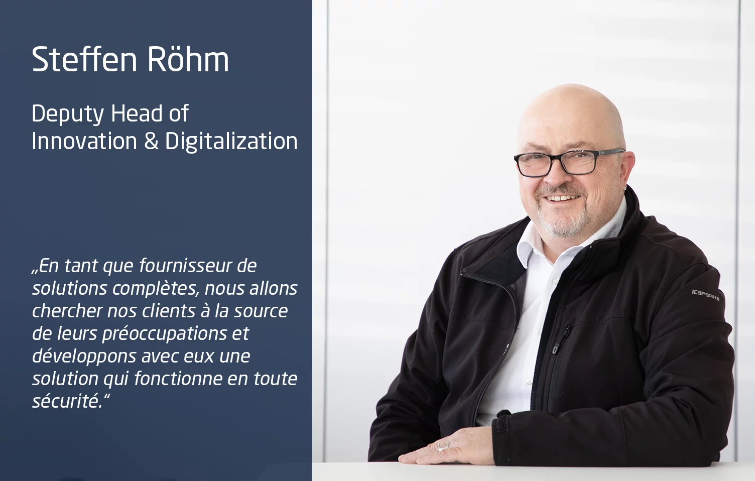 Déjeuner technique avec Steffen Röhm