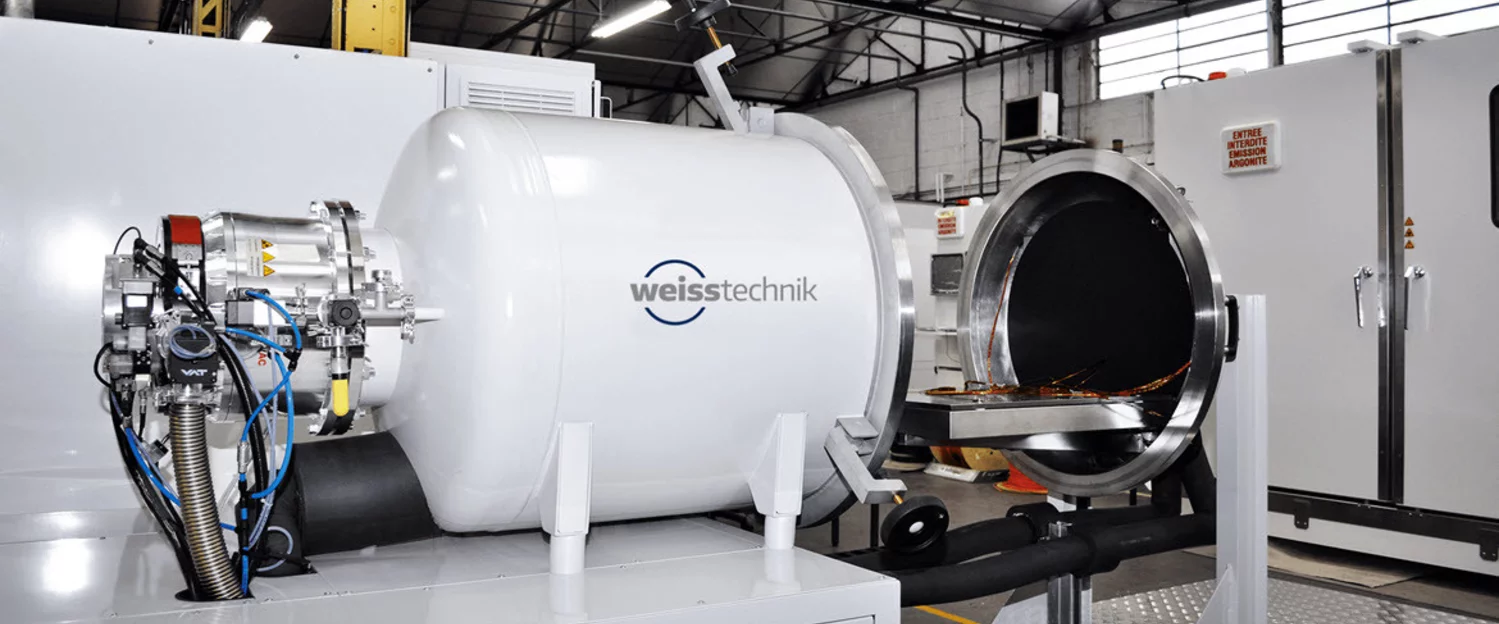 Radiall places its trust in vacuum chambers by Weiss Technik