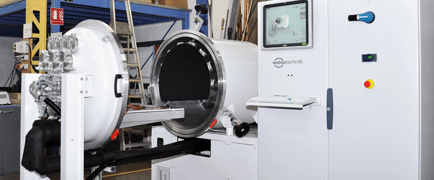 Radiall places its trust in vacuum chambers by Weiss Technik