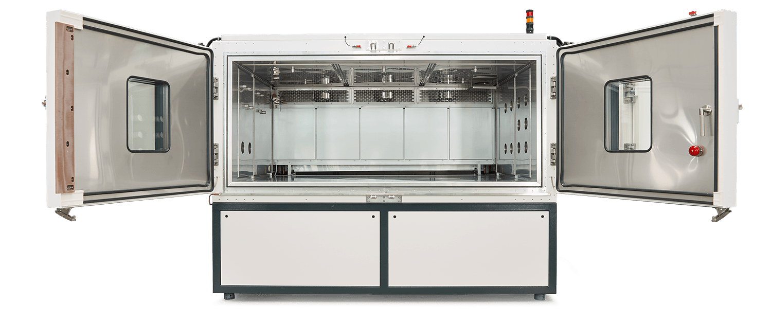 22 chambres d'essai pour les batteries Li-ion