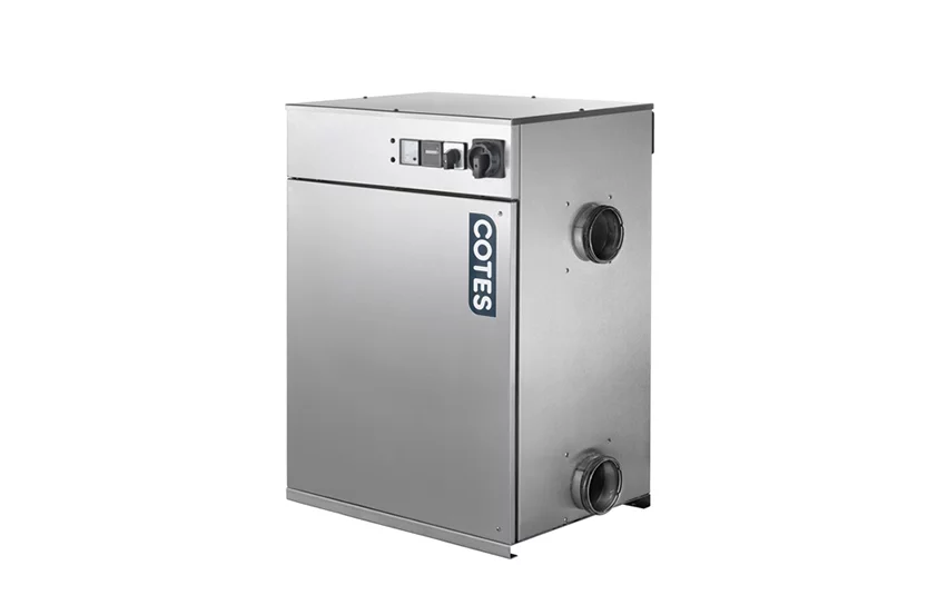 Air dehumidification with adsorption dryers