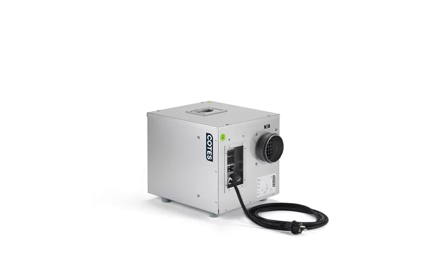 Air dehumidification with adsorption dryers