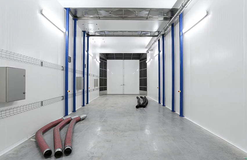 Large Vehicle Drive In Climatic Tunnels