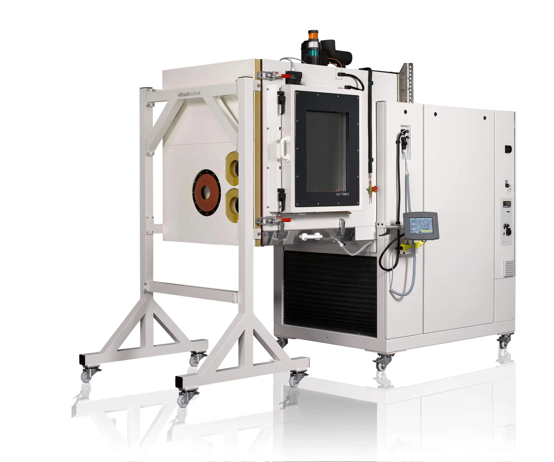 Conditioning systems as an add-on for electric test rigs