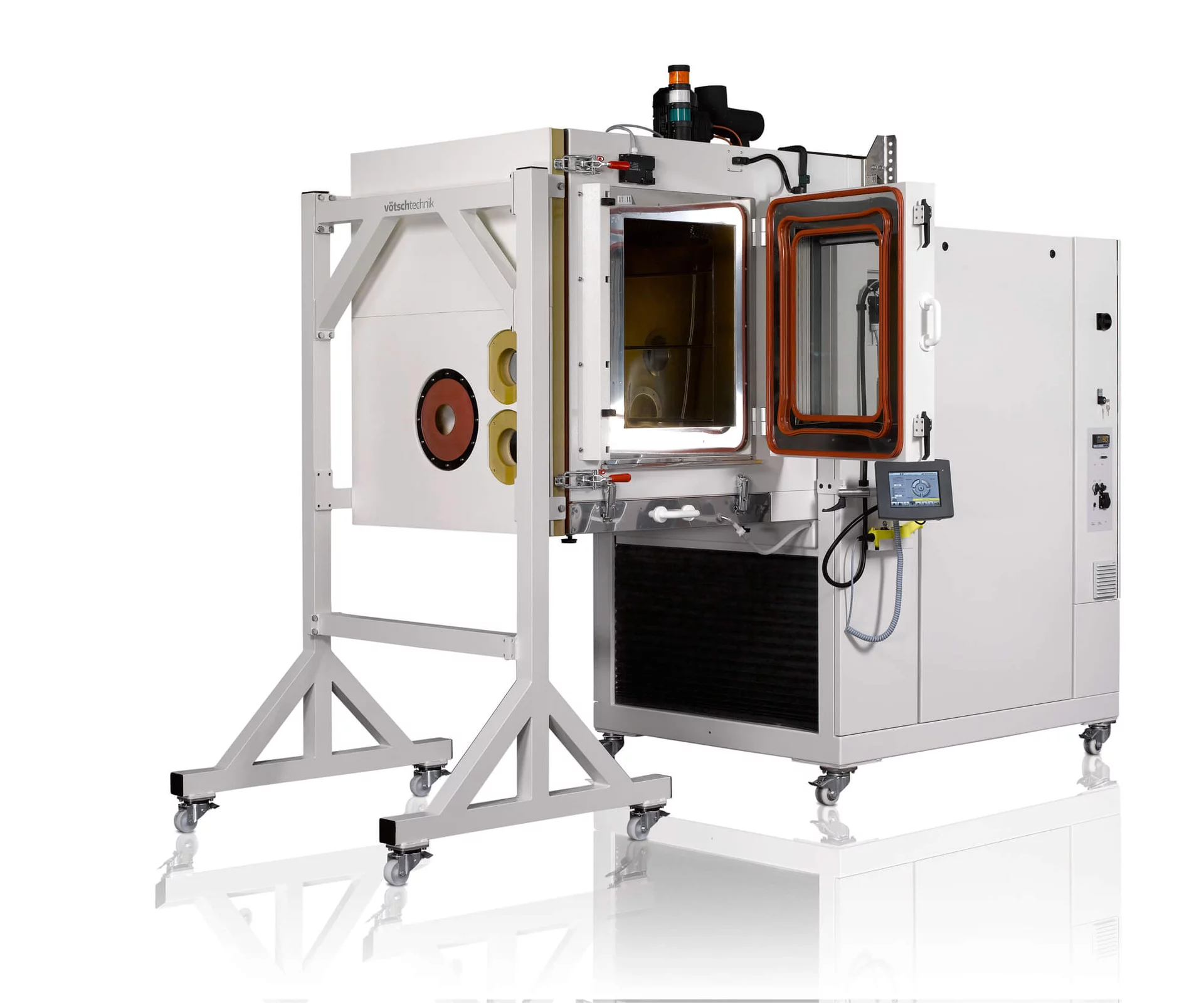 Conditioning systems as an add-on for electric test rigs