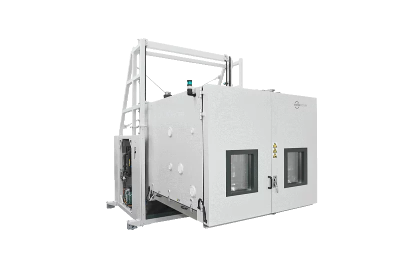 Enceintes d’essais thermiques pour essais combinés avec Vibration, type ShakeEvent
