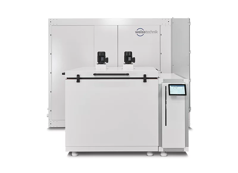 Coffre d'essai pour matériaux de construction, type WBT