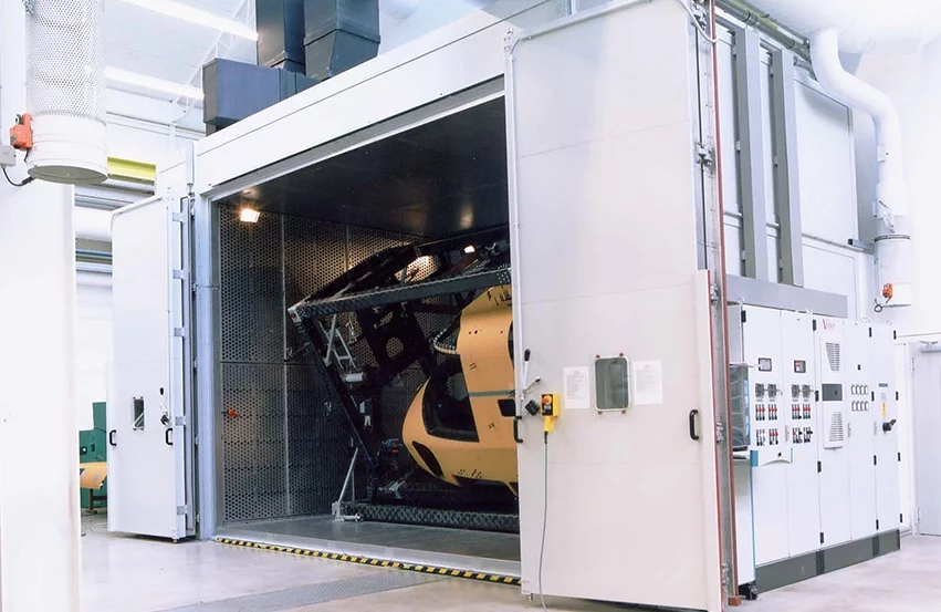 Solutions for big samples and goods: Heating chambers