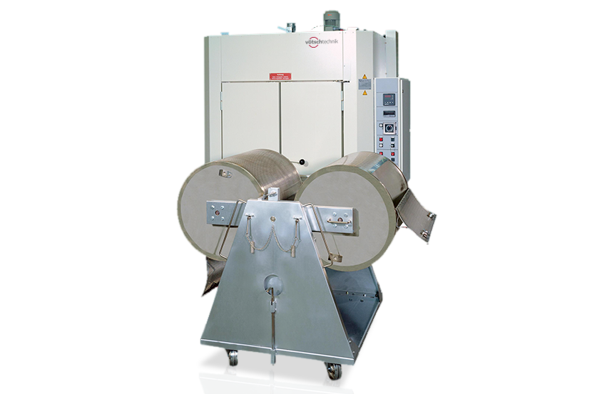 Drum Turning Device for Tempering Ovens