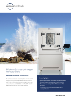 Produkt Steckbrie WaterEvent